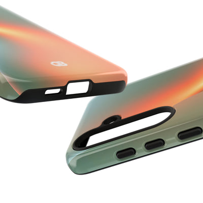 Radiant Contour · Tough Phone Case for Samsung · Orange
