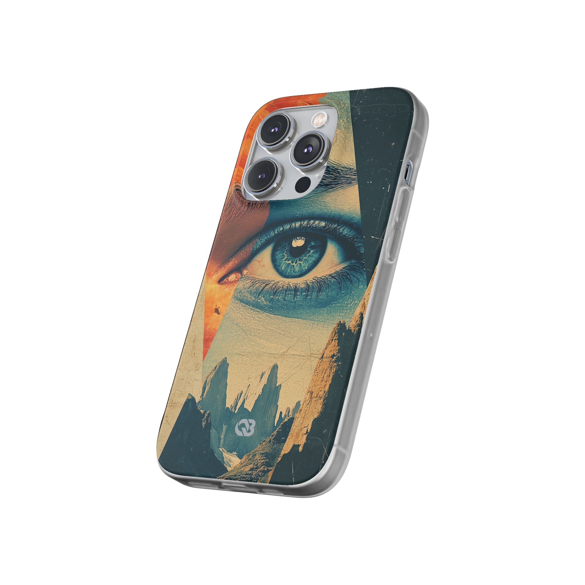 Fragmented Peak Gaze · Soft Phone Case for iPhone