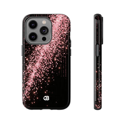 Rose Digital Cascade · Tough Phone Case for iPhone · Pink