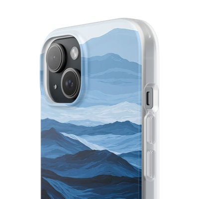 Blue Lite Phone Case for iPhone - Cobalt Ridge Tides