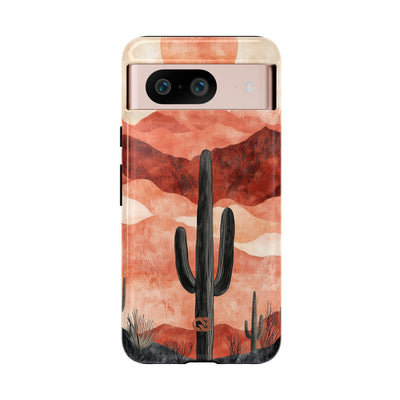 Terracotta Desert Sun · Tough Handyhülle für Google Pixel