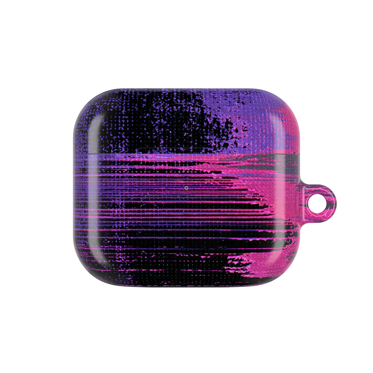 Neon Signal Shift · Hard Case for AirPods & AirPods Pro · Purple