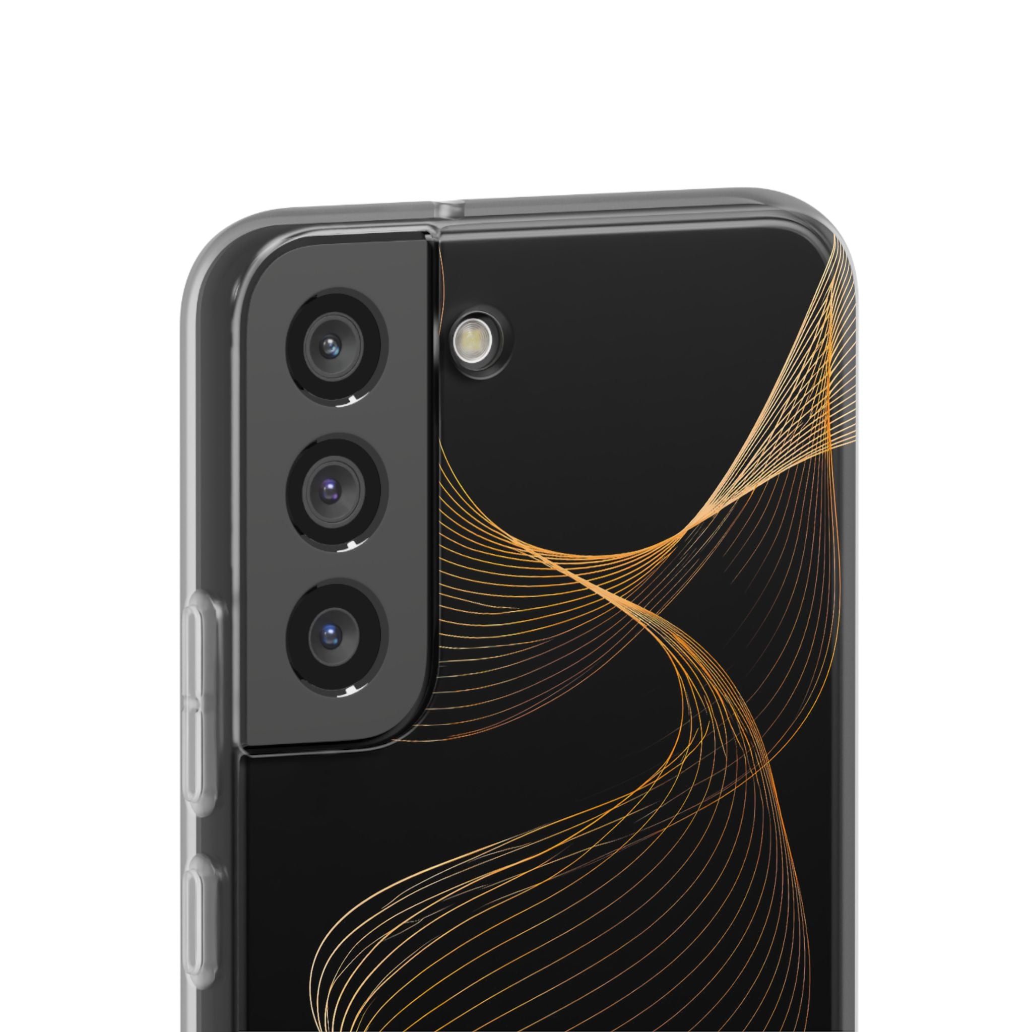 Gold Lite Phone Case for Samsung - Burnished Bronze Helix