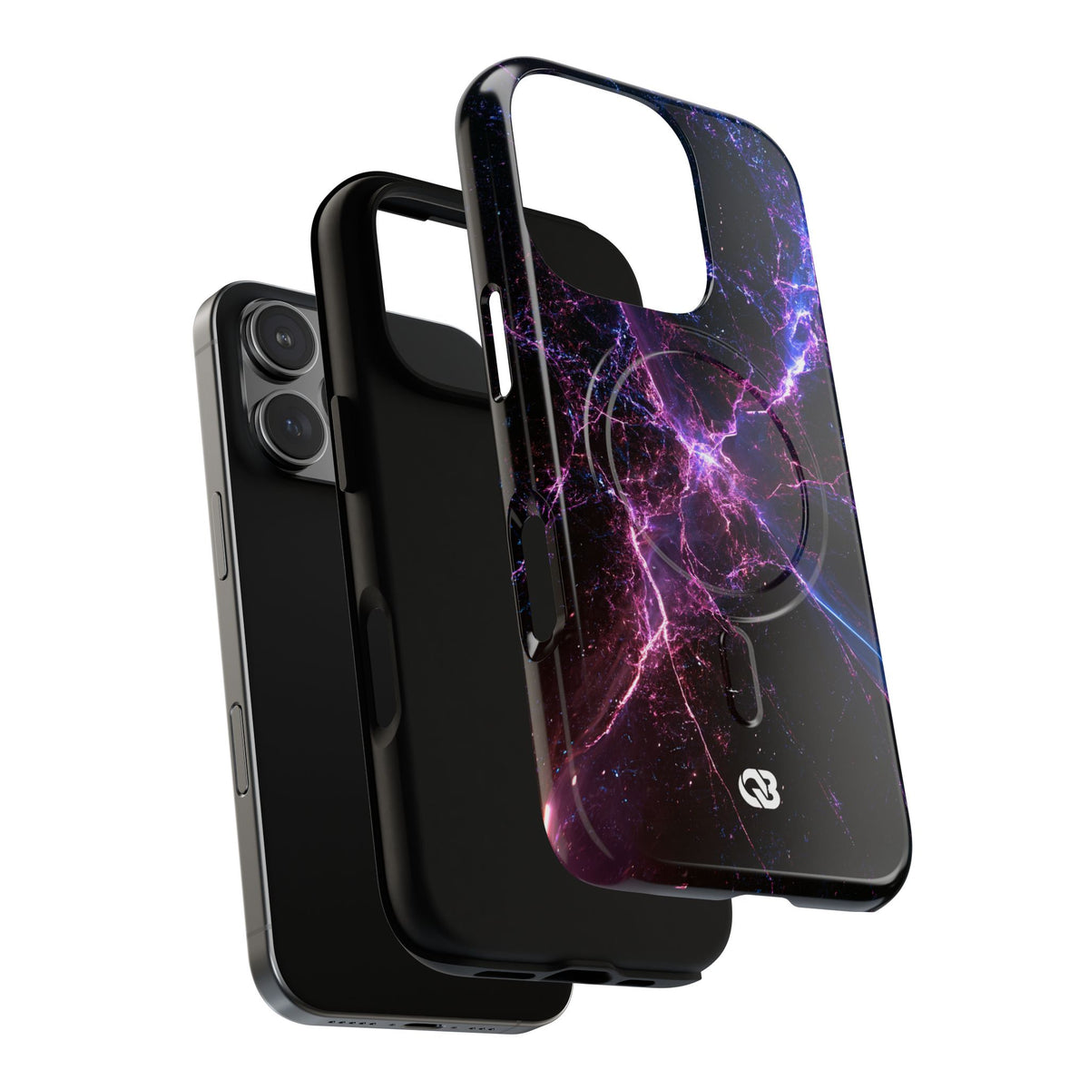 Neural Singularity · Tough 2.0 Magnetic Phone Case for iPhone · Black