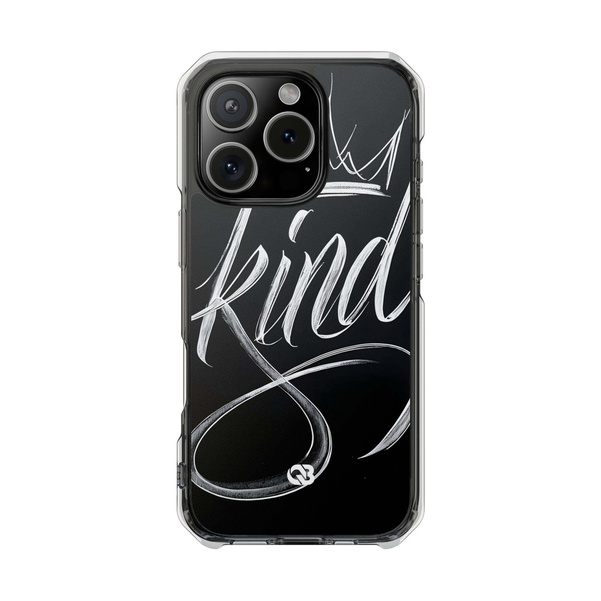 Noir Crown Script · Impact Phone Case for iPhone · Magsafe