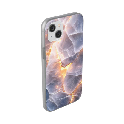 Crystal Veins iPhone 14 Plus Case - Soft