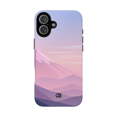 Alpine Twilight · Tough Phone Case for iPhone · Pink