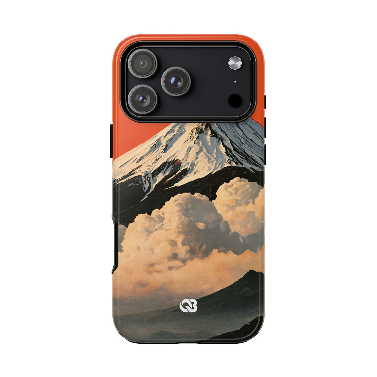 Sacred Peak Fuji · Tough Phone Case for iPhone · Orange