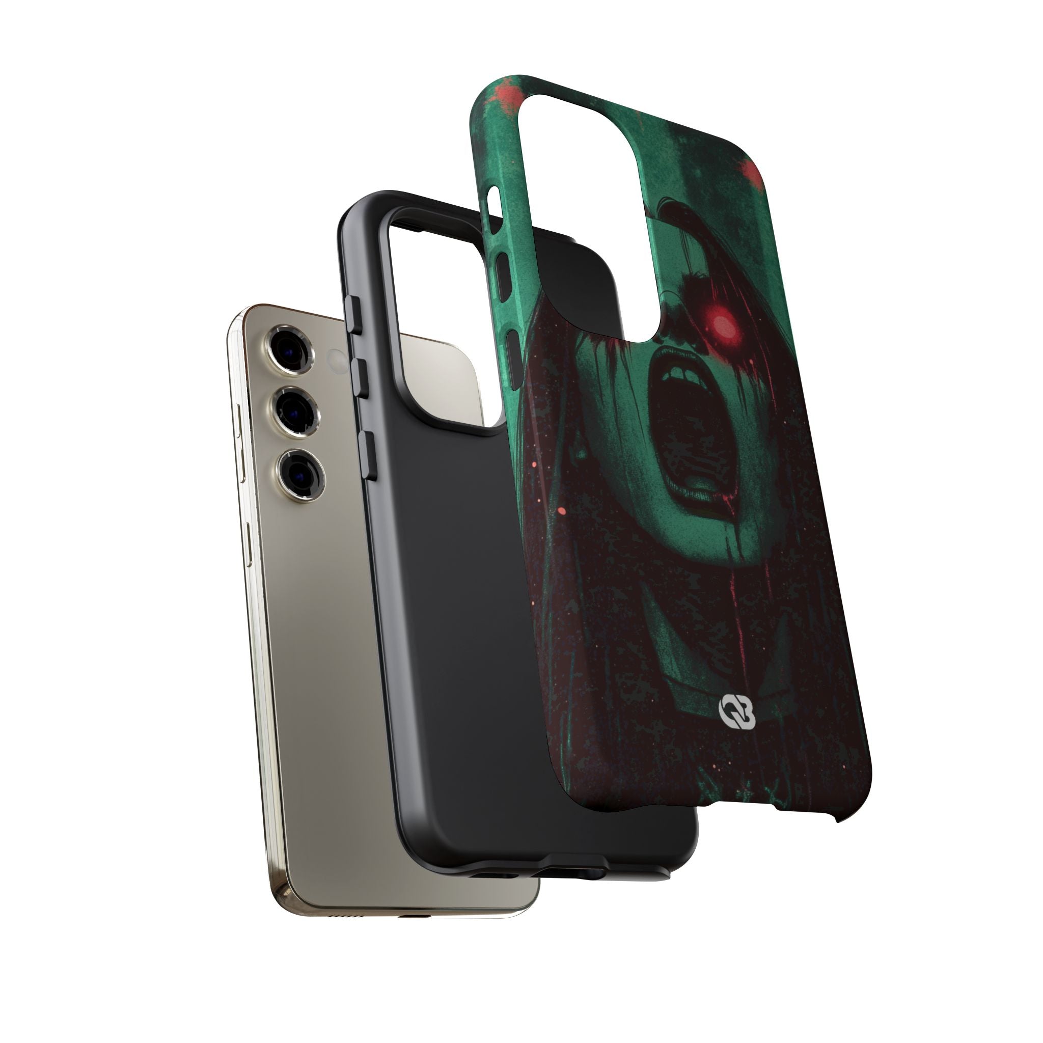 Crimson Emerald Scream · Tough Phone Case for Samsung
