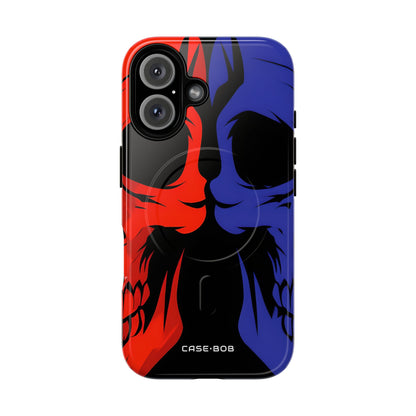 Skull Clash iPhone 16 Skal - Tough+