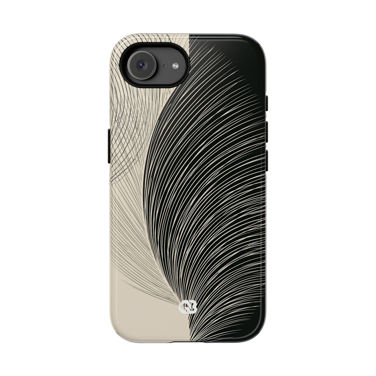 Minimal Frond Study · Tough Phone Case for iPhone · Black