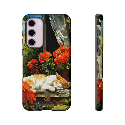 Sleeping Ginger Bloom · Tough Mobilskal för Samsung