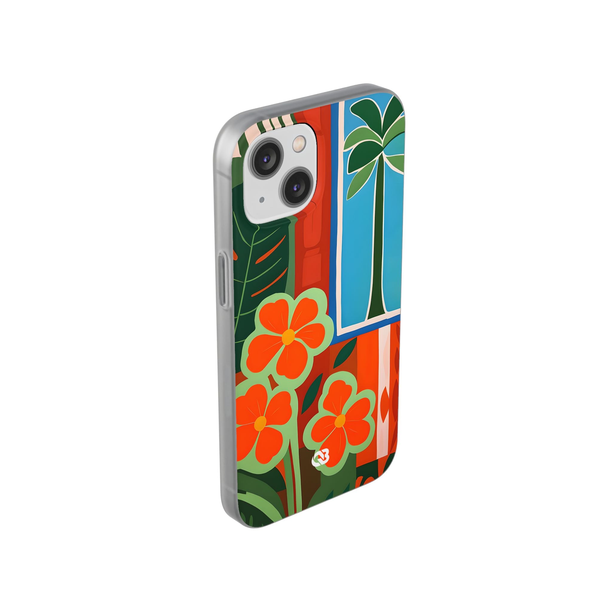 Vivid Jungle Collage · Soft Case dla iPhone