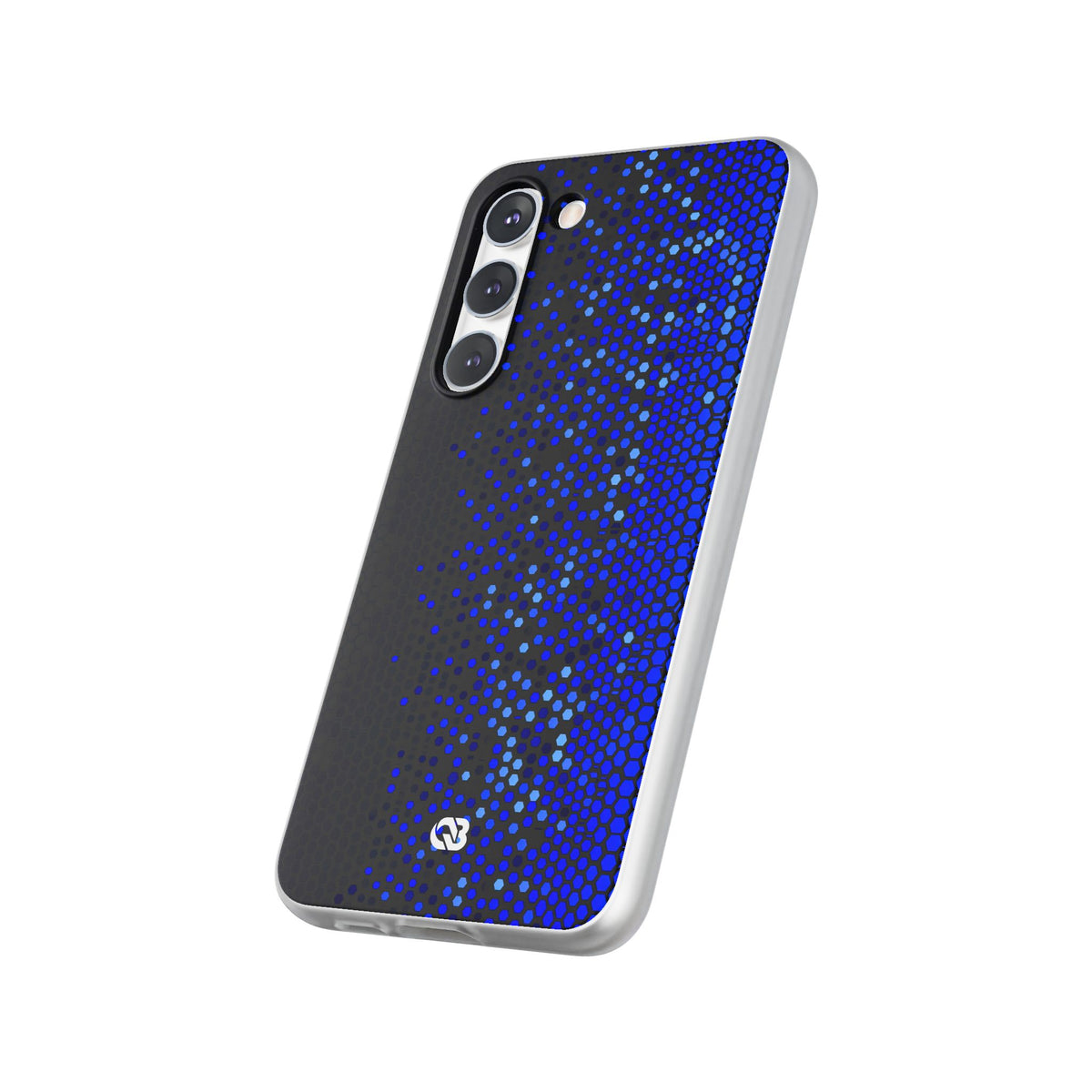 Cobalt Hex Dispersion · Lite Phone Case for Samsung · Blue
