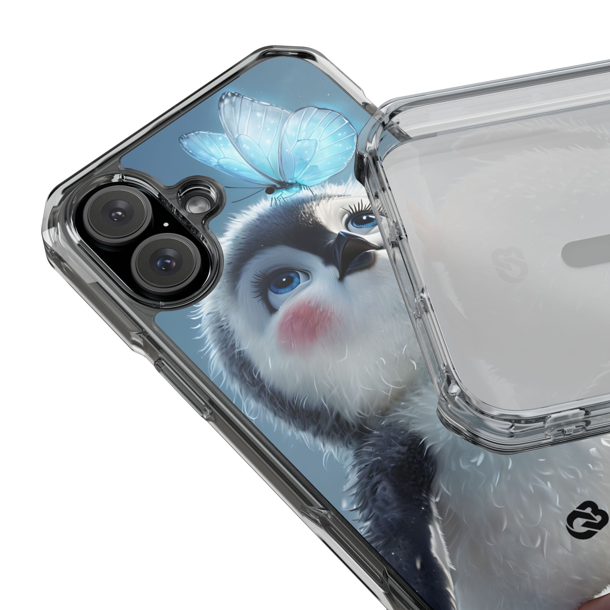 Frosty Penguin Glow · Impact Custodia per iPhone · Magsafe