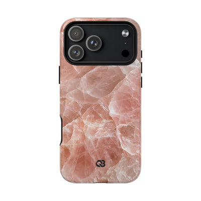Rose Quartz Facet · Tough 2.0 Magnetic Phone Case for iPhone · Pink