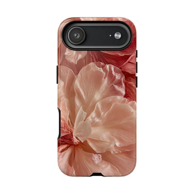 Blush Silk Bloom · Tough Phone Case for iPhone · Pink