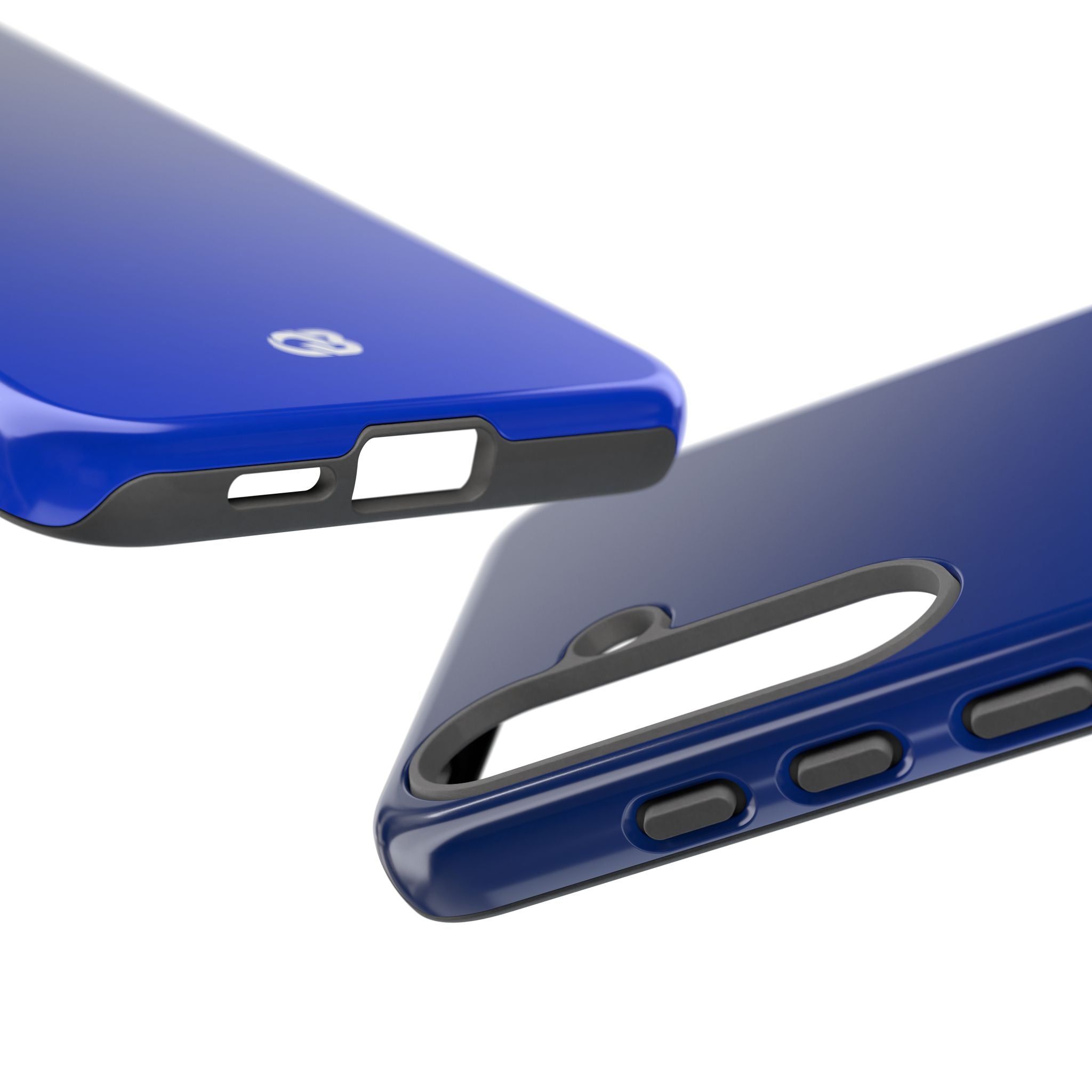 Blue Tough Phone Case for Samsung - Cobalt Depth Shift