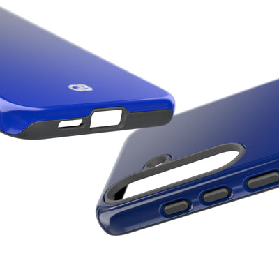 Blue Tough Phone Case for Samsung - Cobalt Depth Shift