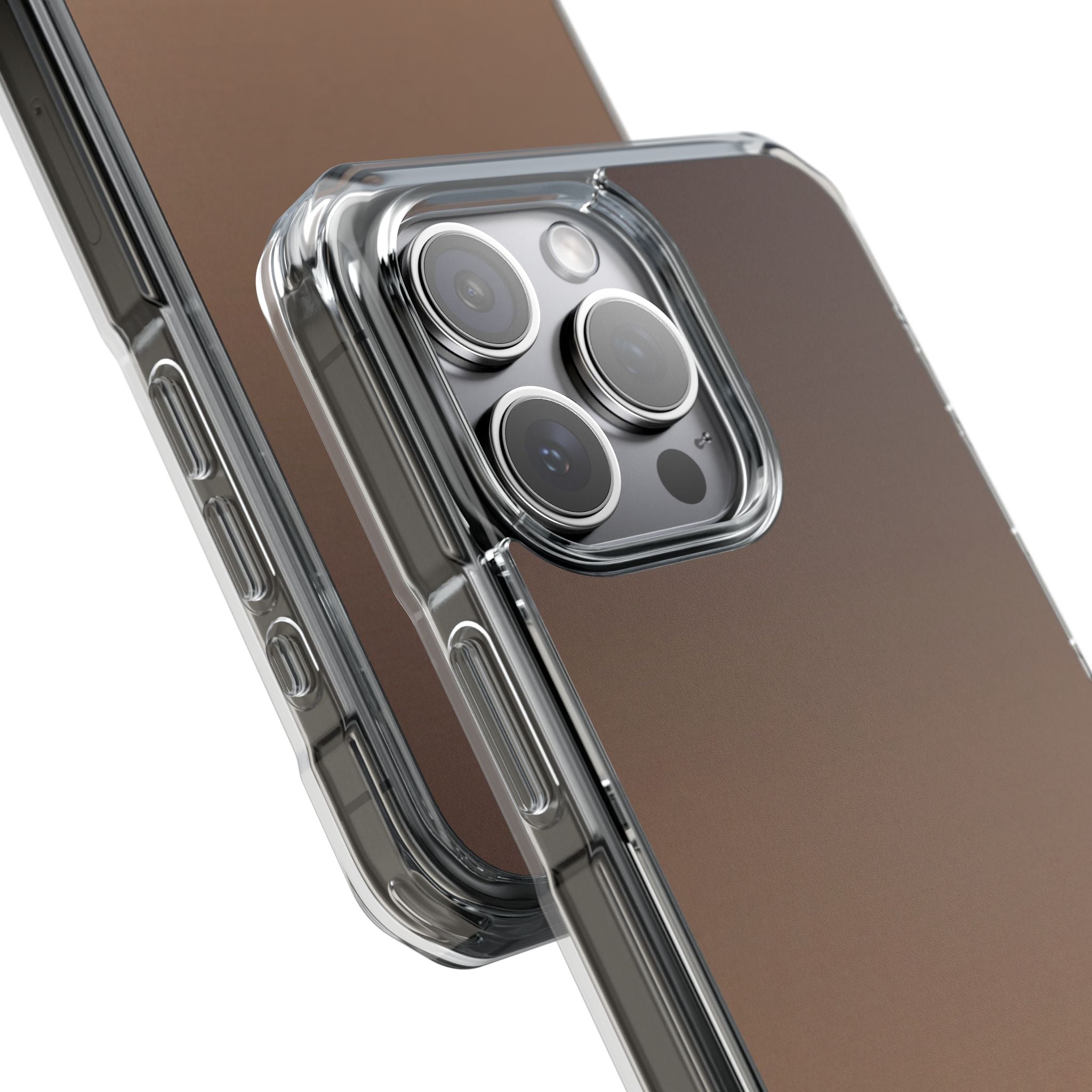 Brown Impact MagSafe Phone Case for iPhone - Smoked Caramel Fade