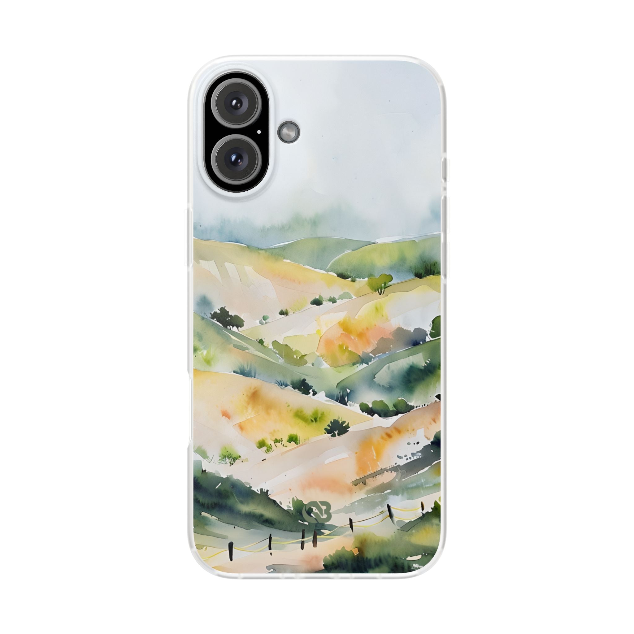 Verdant Mist Valleys · Soft Phone Case for iPhone