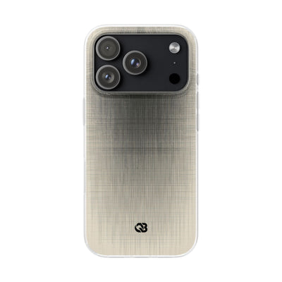 Beige Lite Phone Case for iPhone - Carbon Screen Grid