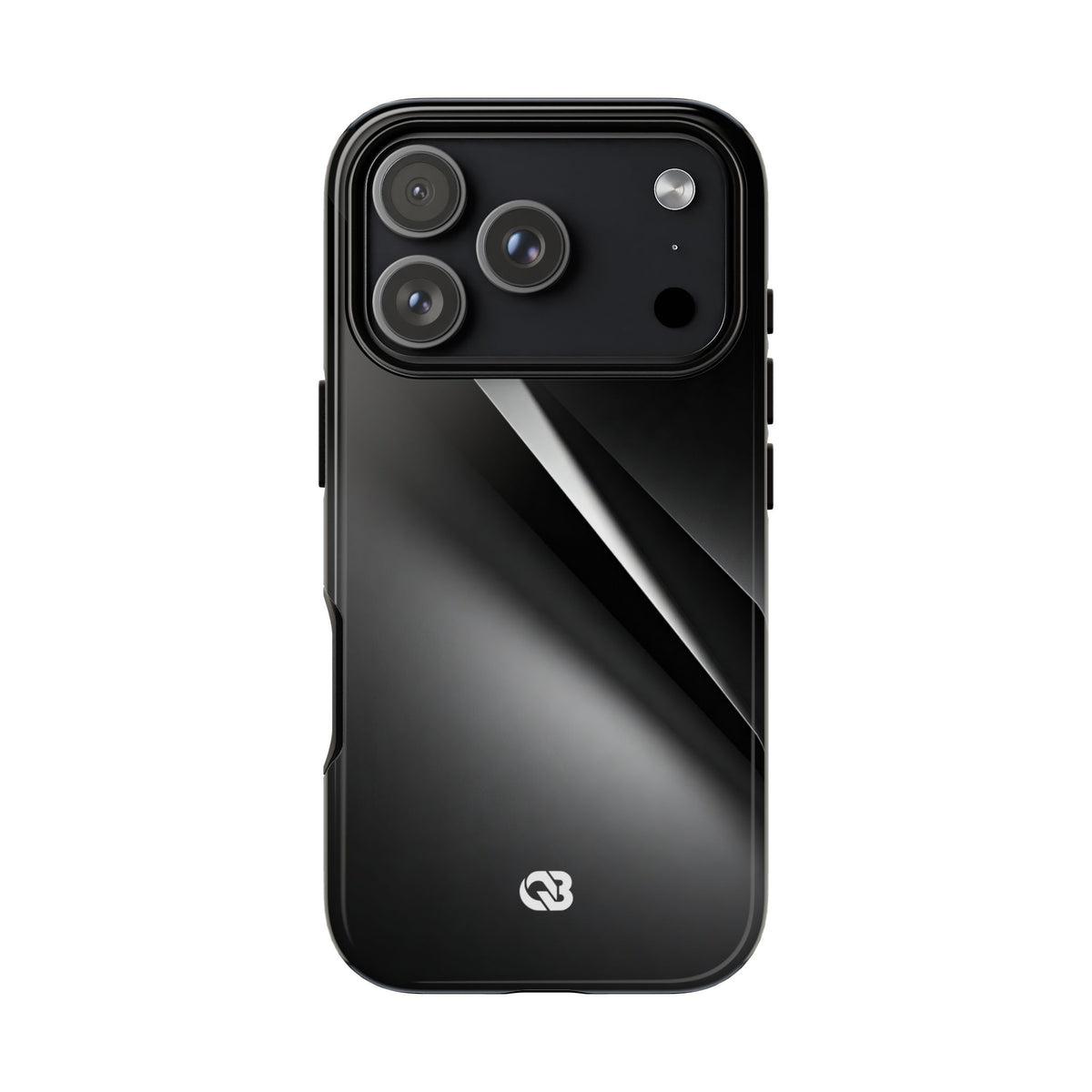 Obsidian Ridge · Tough Phone Case for iPhone · Black