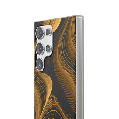 Gold Lite Phone Case for Samsung - Molten Copper Strands