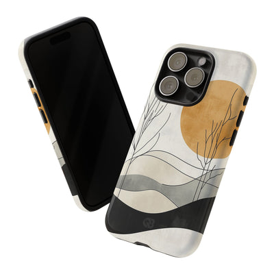 Burnt Horizon Lines · Custodia Tough per iPhone