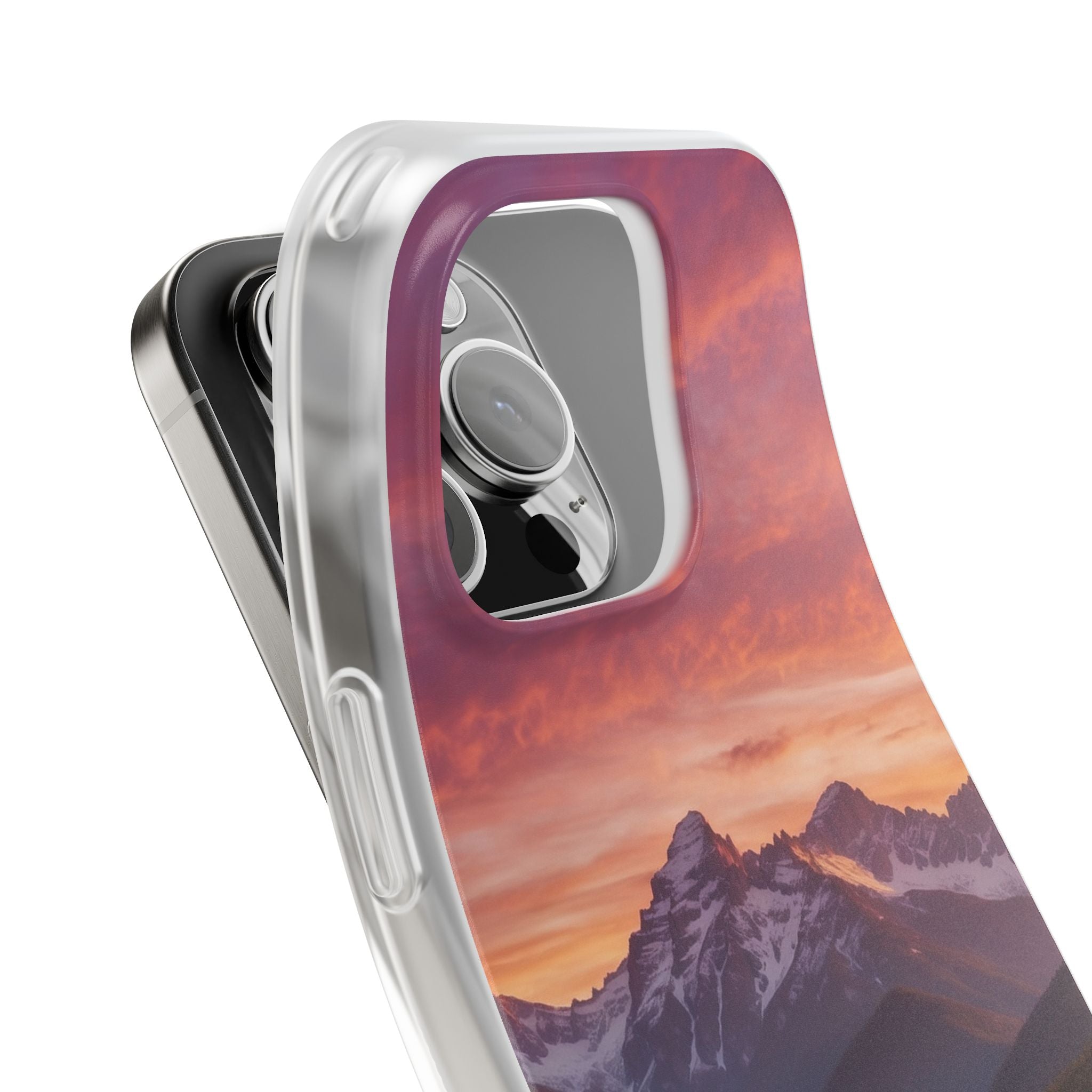 Snowcap Bloom iPhone 16 Pro Case - Soft