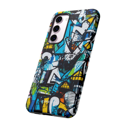 White Ripple Drift Samsung S23 Plus Case - Tough