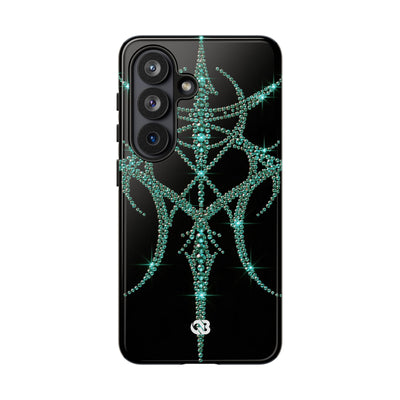 Teal Cyber Sigil · Tough Phone Case for Samsung · Teal
