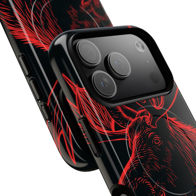 Nordic Elk · Tough 2.0 Magnetic Phone Case for iPhone · Black