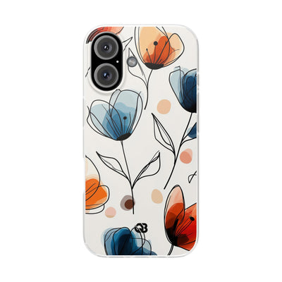 Ink Watercolor Tulips · Soft