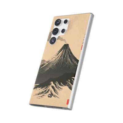 Beige Lite Phone Case for Samsung - Obsidian Ink Summit