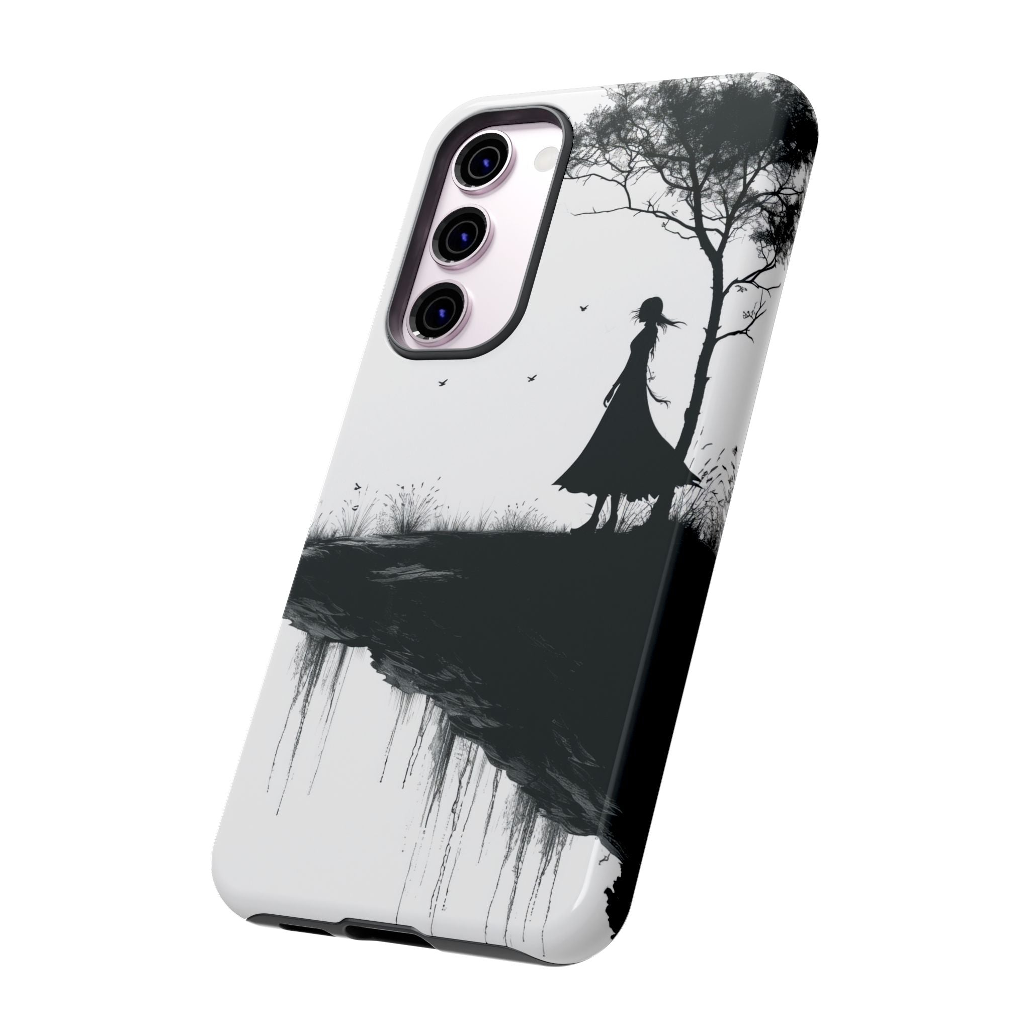 Cliffside Silhouette Samsung S23 Plus Case - Tough