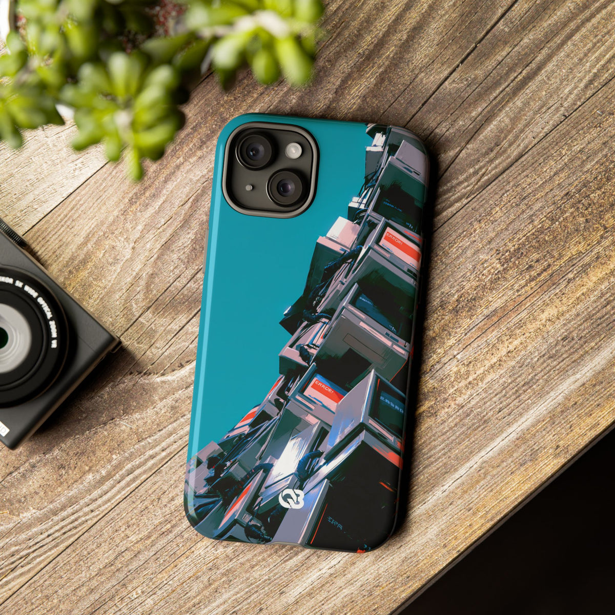 System Error Spire · Tough Phone Case for iPhone · Teal