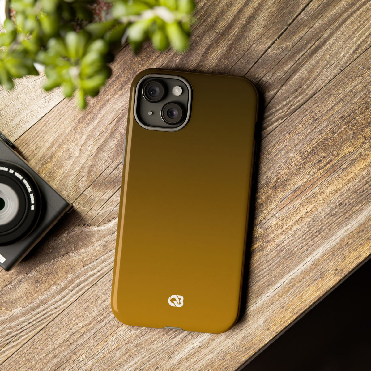 Golden Umber · Tough Phone Case for iPhone · Gold