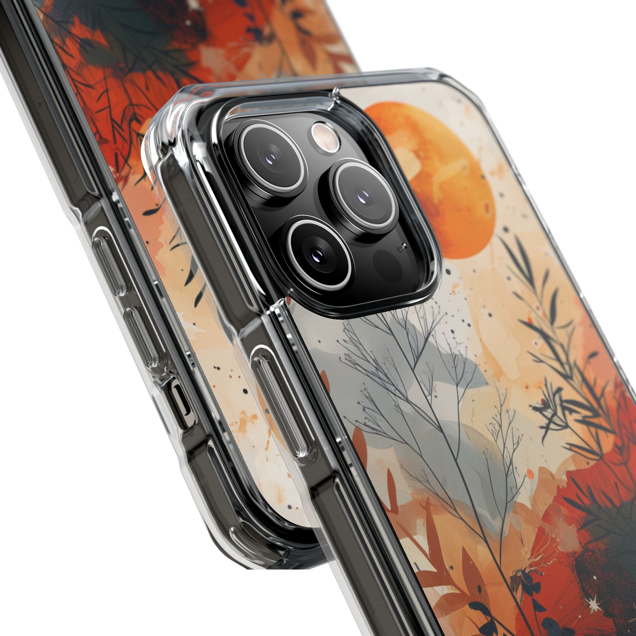 Orange Solstice iPhone 14 Pro Max Case - Impact