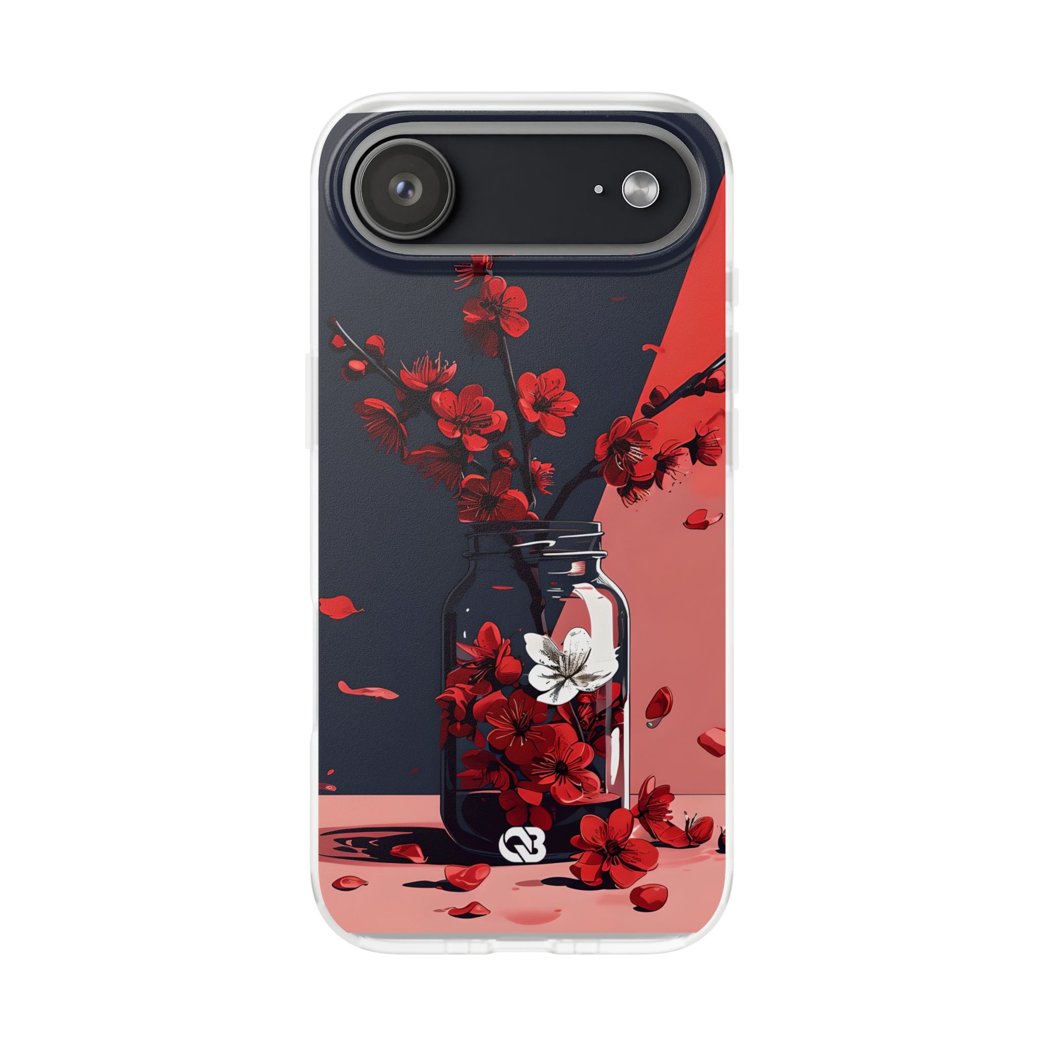 Crimson Blossom Jar · Soft Coque de téléphone pour iPhone