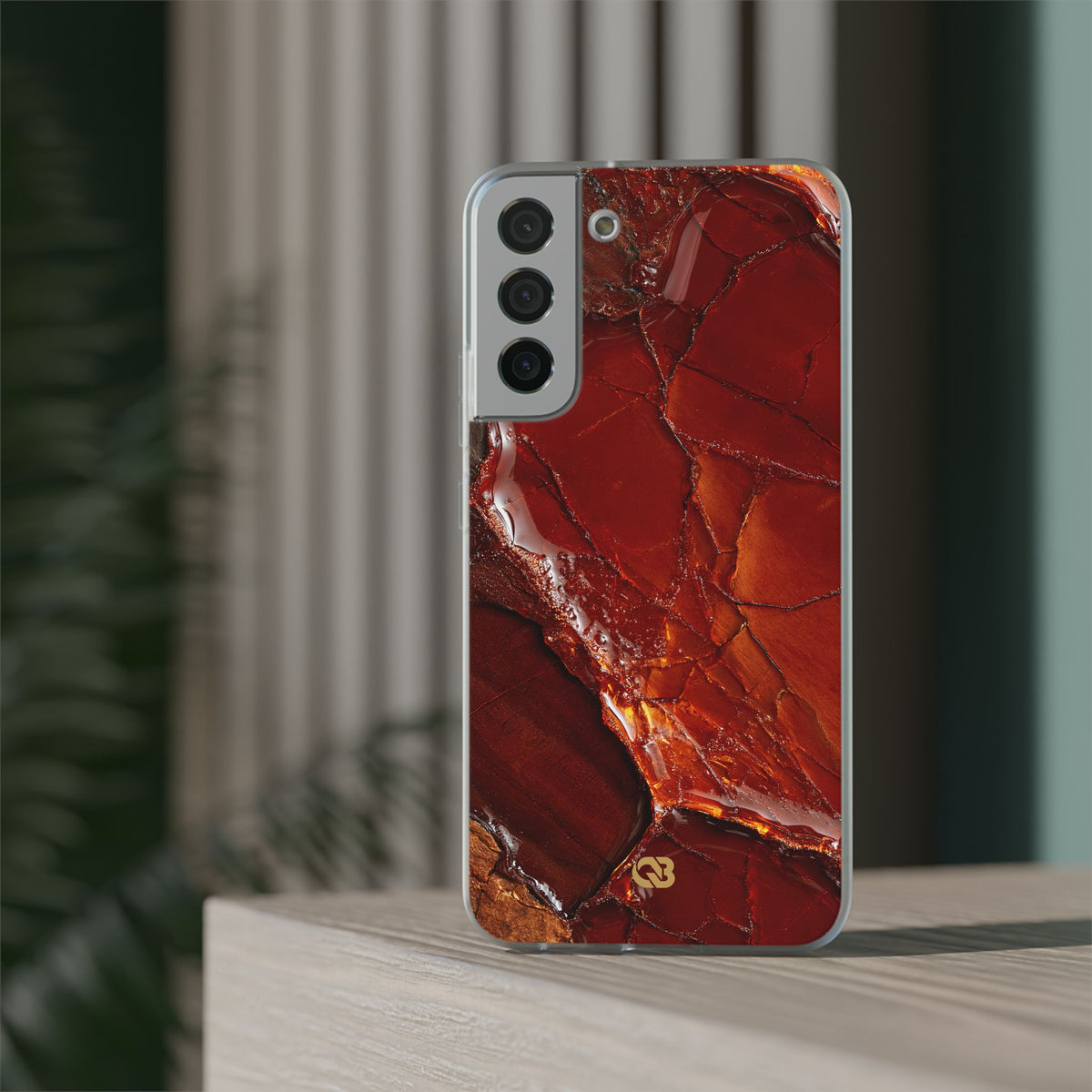 Amber Embrace · Lite Phone Case for Samsung · Brown