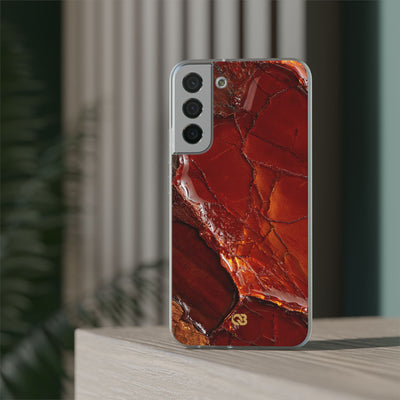 Amber Embrace · Lite Phone Case for Samsung · Brown