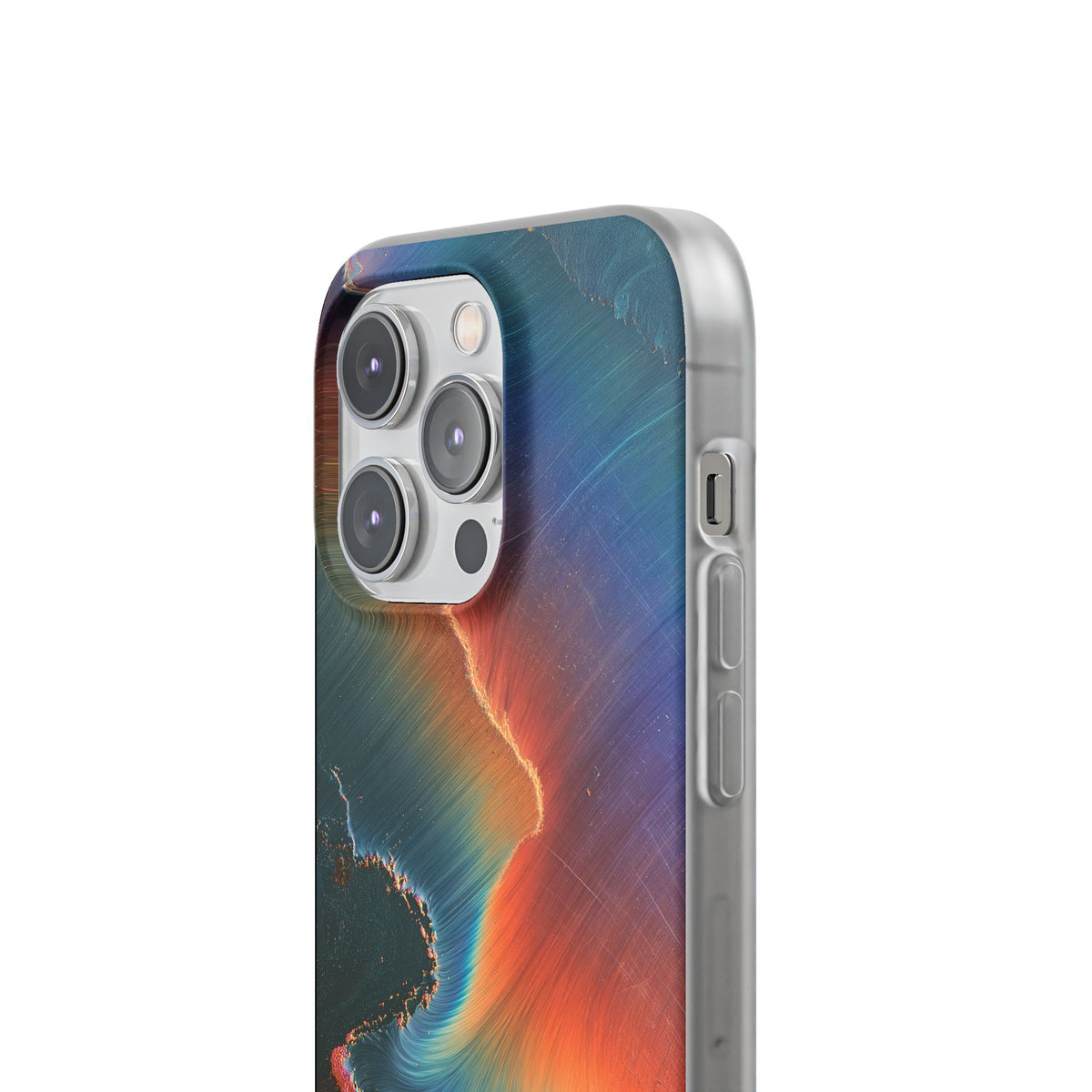 Prismatic Aura Shift · Lite Phone Case for iPhone ·  Blue
