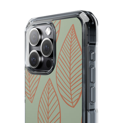 Sage Earth Leaves · Impact Telefoncover for iPhone · Magsafe