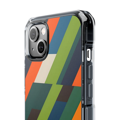 Angled Retro Mosaic · Impact Custodia per iPhone · Magsafe