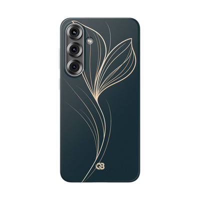 Teal Lite Phone Case for Samsung - Sandstone Silk Flora