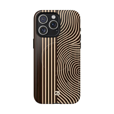 Brown Tough 2.0 Magsafe Phone Case for iPhone - Espresso Sand Ridge