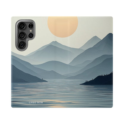 Pale Sun Horizon - Samsung S23 Ultra Case - Wallet