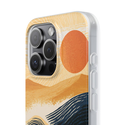 Blue Lite Phone Case for iPhone - Kyoto Cresting Tide