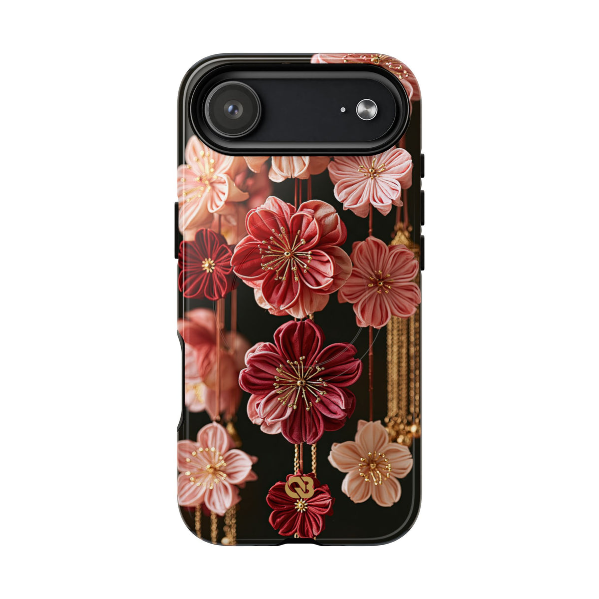 Silk Blossom Kanzashi · Tough 2.0 Magnetic Phone Case for iPhone · Pink